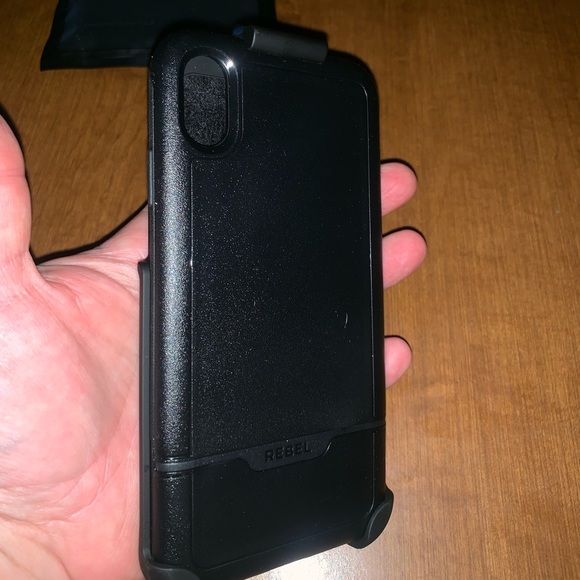 ENCASED Rebel case w/belt holster iPhone 10s Max - Picture 6 of 8
